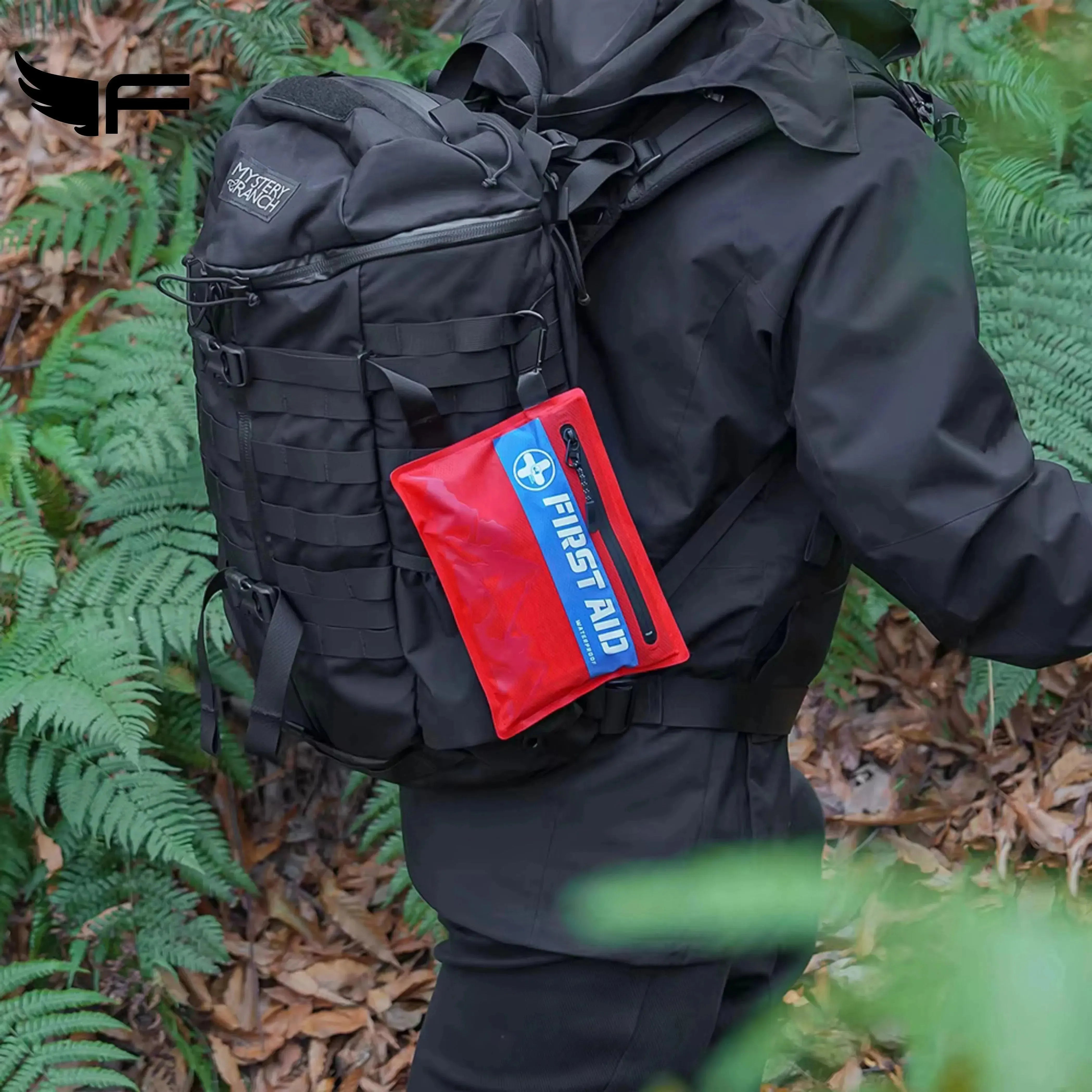 Kit de Primeiros Socorros RHINO – Compacto, Ultraleve e Impermeável - Fallkor